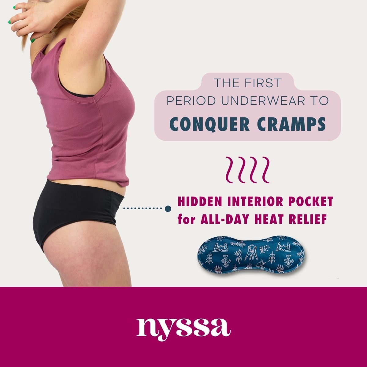 Nyssa VieWear Period Comfort Underwear - The Panty Spot