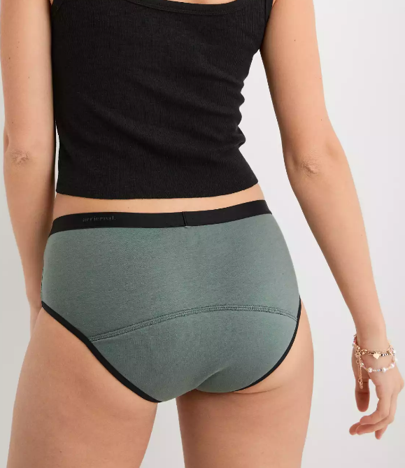 LEAKPROOF2.0 Seamless Bikini Period Underwear for Women | Period Panties  Holds 4 Tampons | Mild Incontinence Leak Proof Underwear (2XL/3XL, 3-Black)