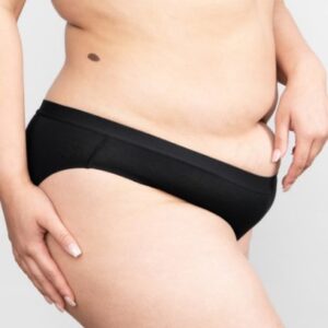 Women Period Underwear Heavy Flow Menstrual Postpartum Panty  Supersoft Bikini Panties 5 Pack Romance 4X-Large Plus Size